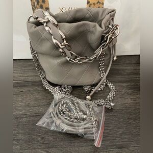 Genuine Leather Bucket Bag. Supple Leather Perfect condition